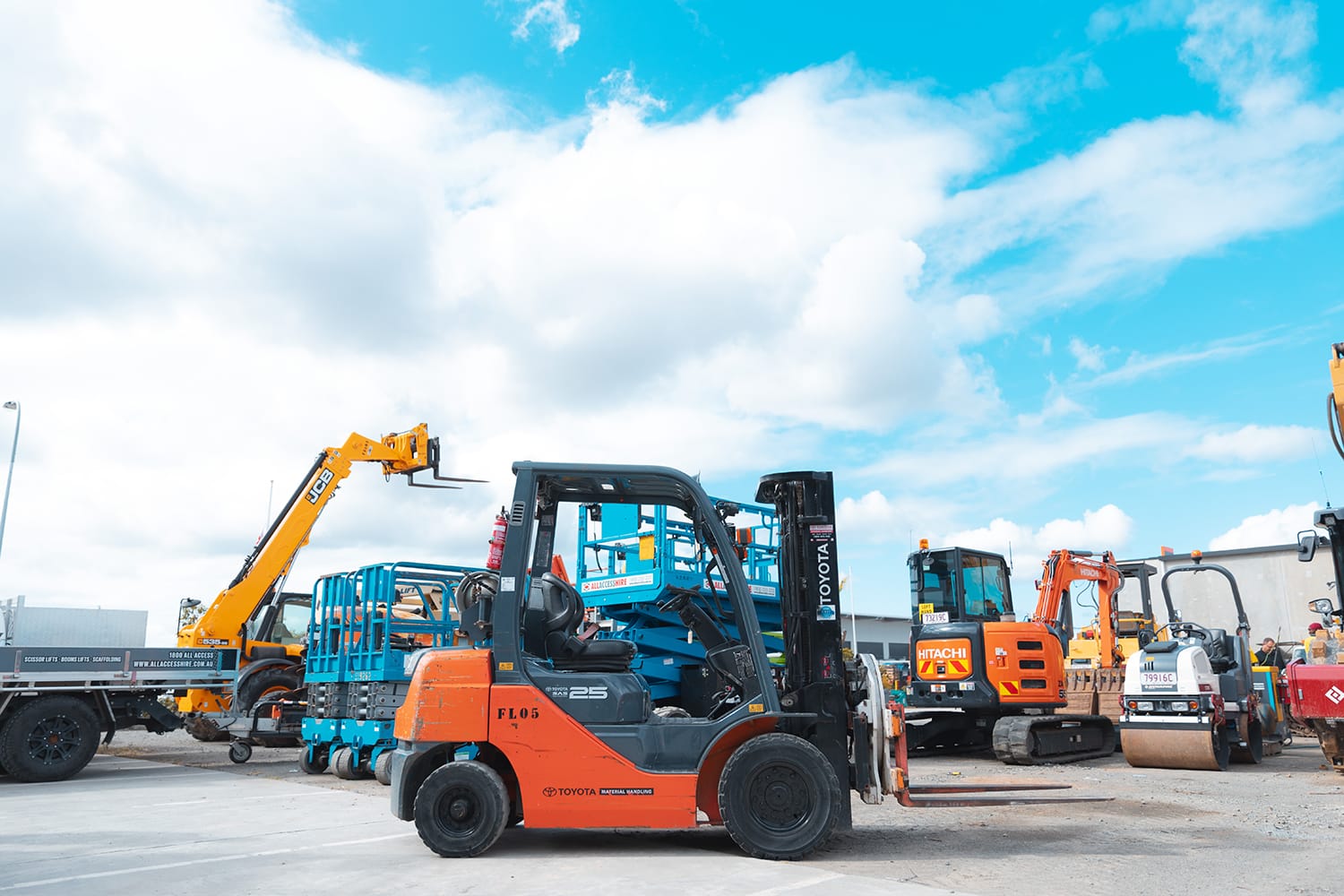 Brisbane Forklift Hire at All Access Hire Shop