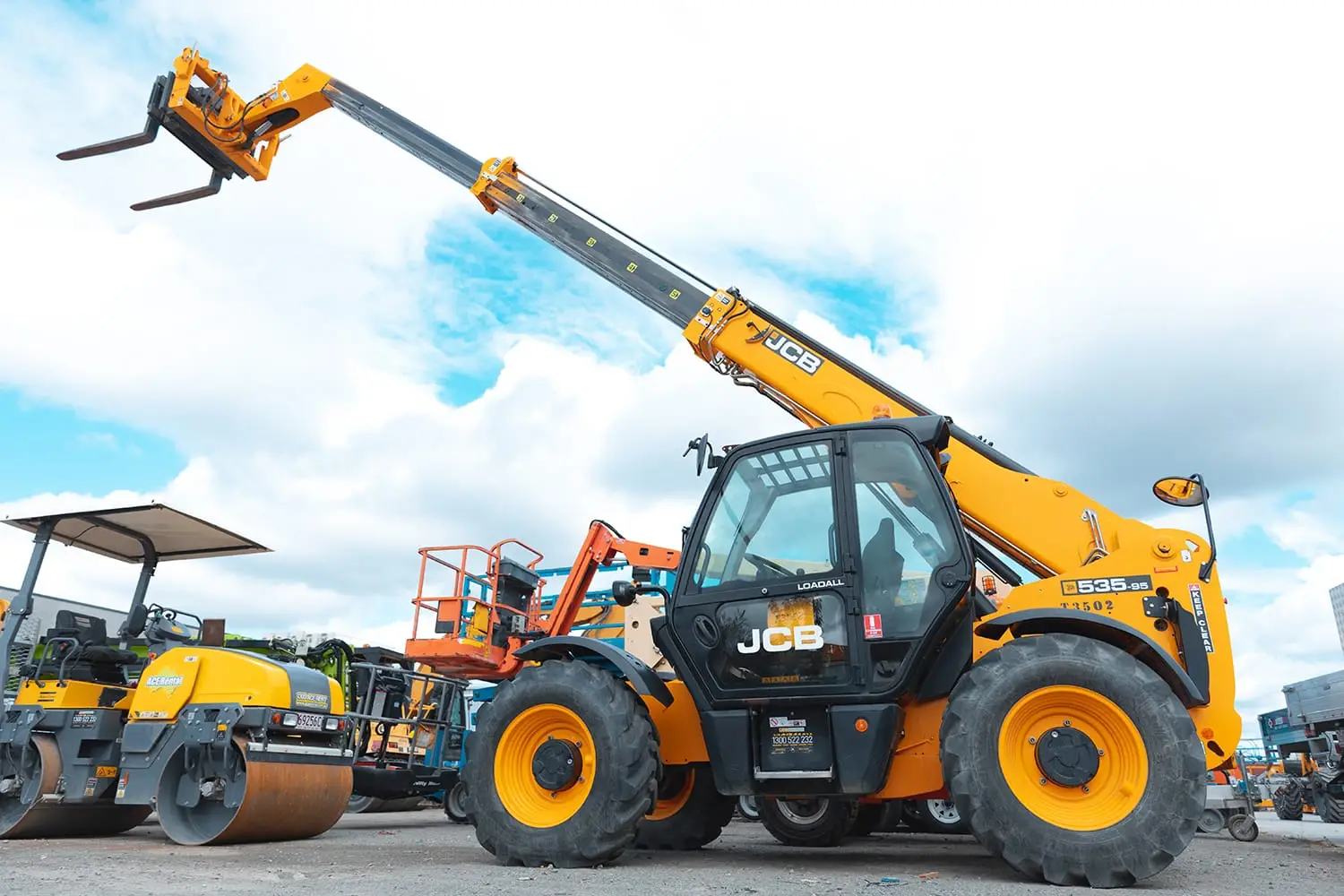 JCB Telehandler Hire in Brisbane