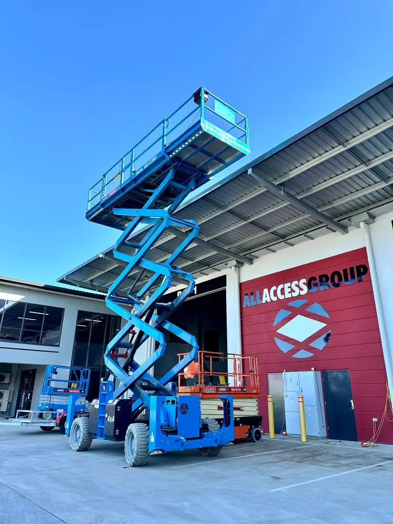 Scissor Lift Hire All Access Hire Brisbane Ipswich Gold Coast