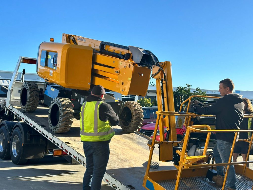 Haulotte Electric Boom Lift All Access Hire Brisbane Gold Coast and Ipswich