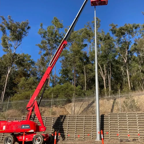 LGMG Straight Stick Boom Lift Hire All Access Hire Brisbane, Gold Coast and Ipswich